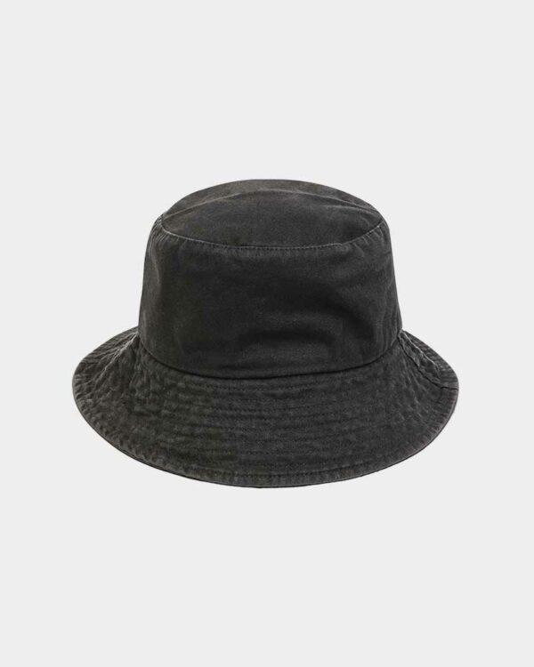 Straw crochet bucket hat with happy faces – Bild 4